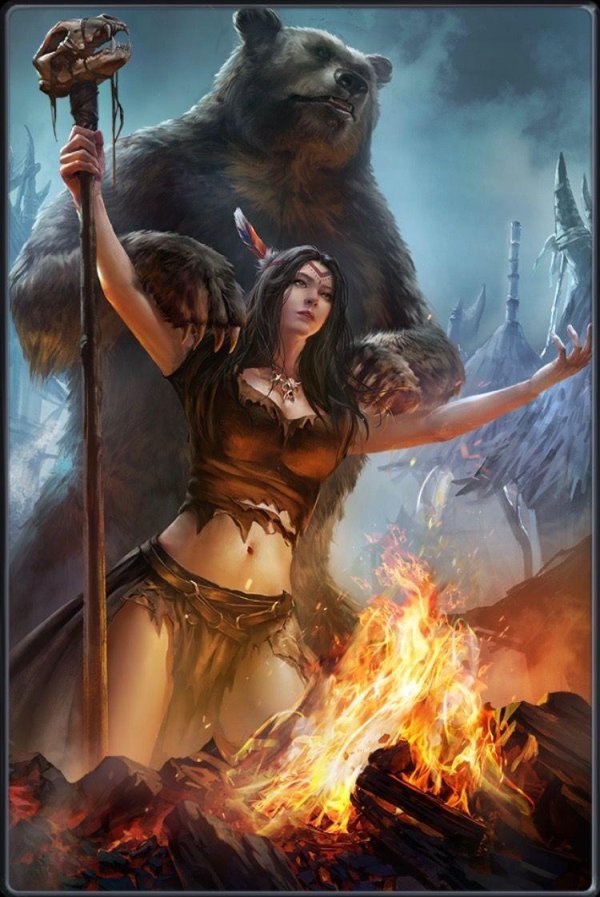 воительница фэнтези