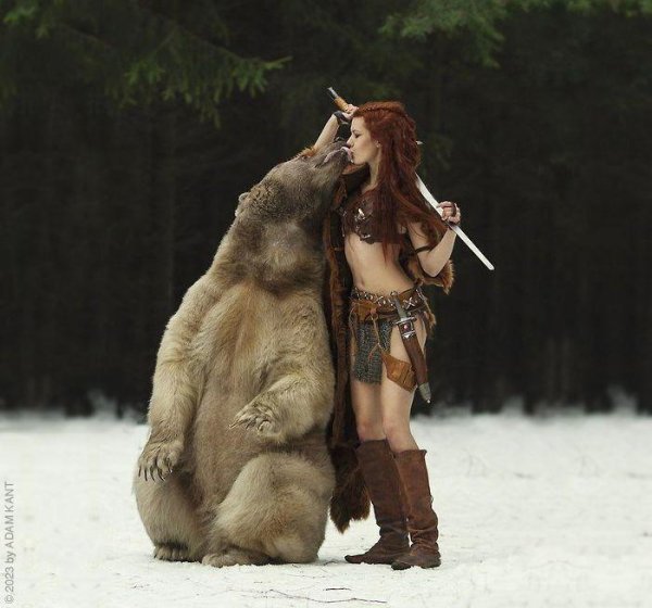 воительница викингов