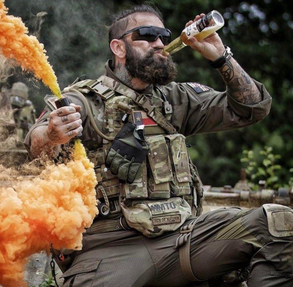 бородатый солдат