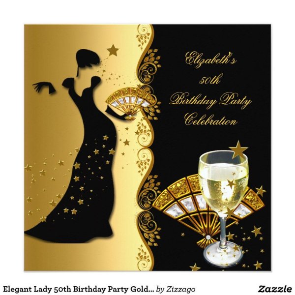 пригласительное на юбилей 50 лет женщина