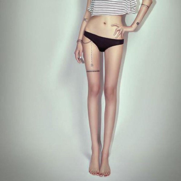 худые ножки