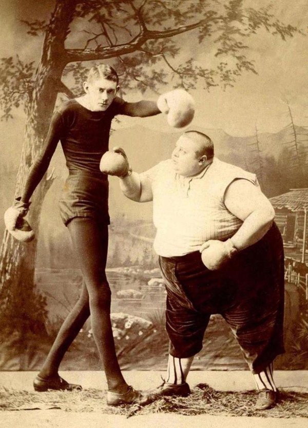 силачи прошлого