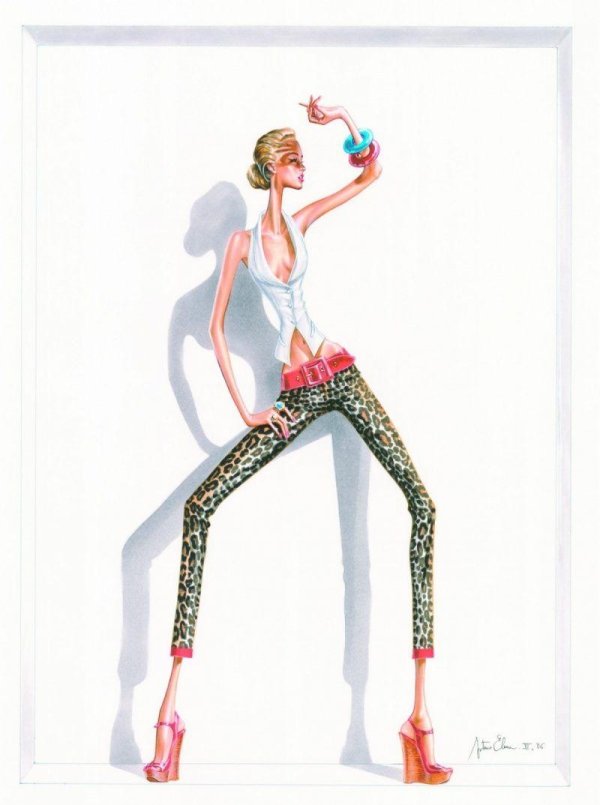 модная иллюстрация