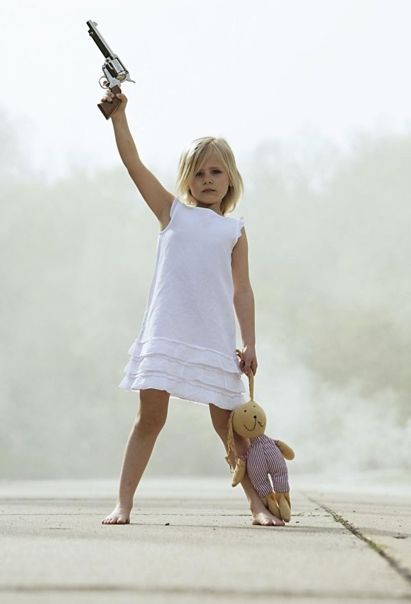 смешная девочка