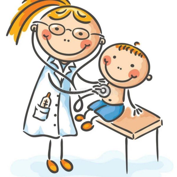 педиатр иллюстрация