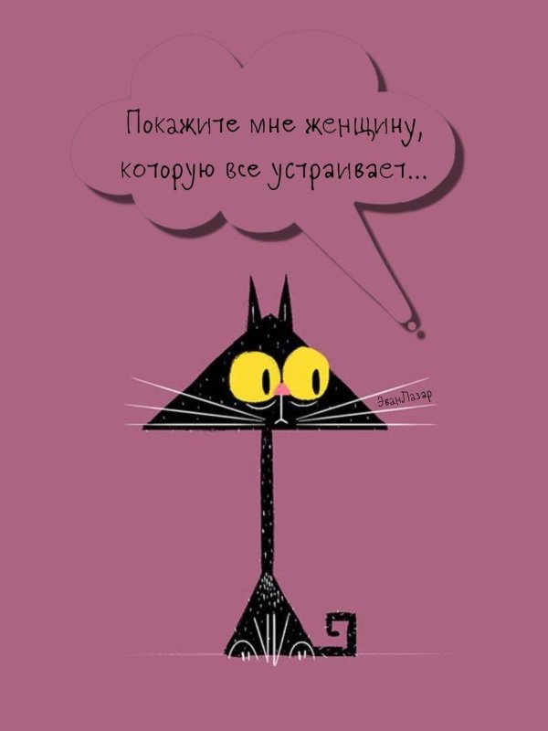 иллюстрация кошка