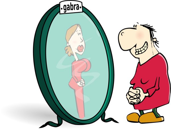 женщина карикатура