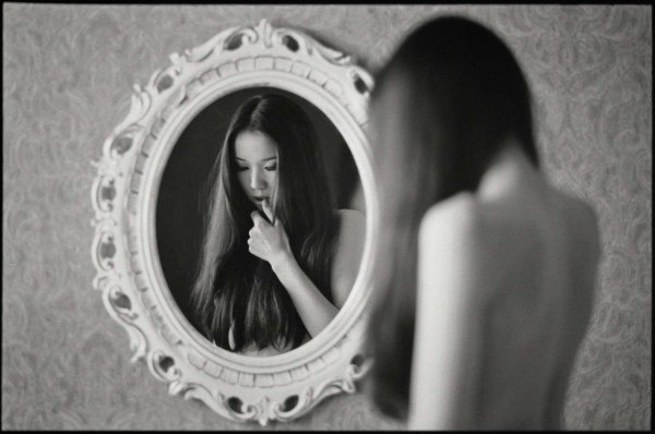 фотосессия с зеркалом
