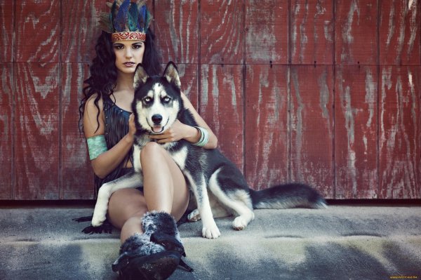 одри хаски модель