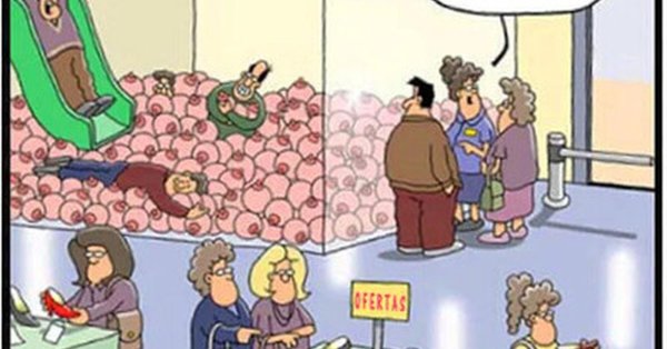 женщина карикатура