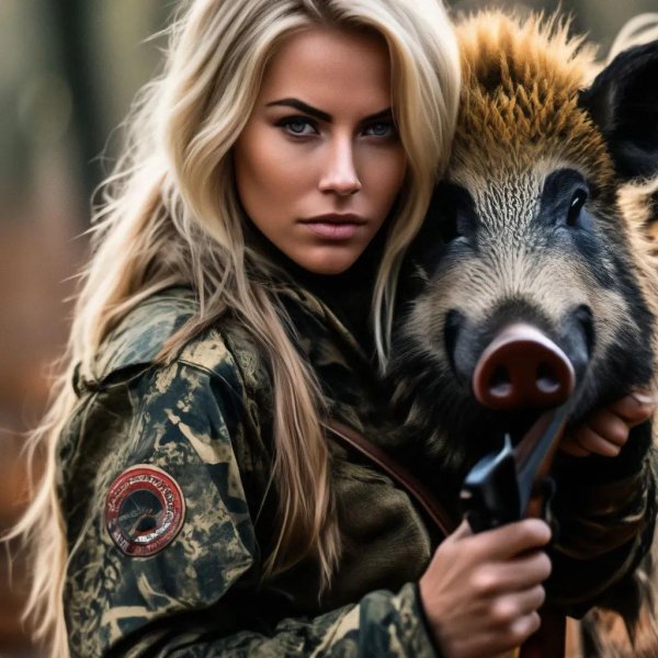 кабан в костюме