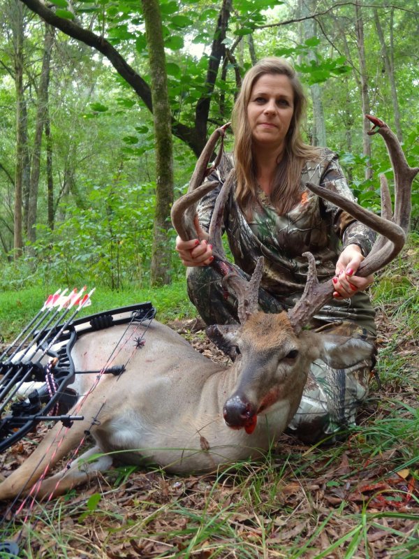 hunting deer