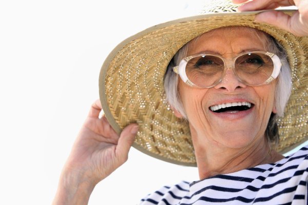 пожилая дама