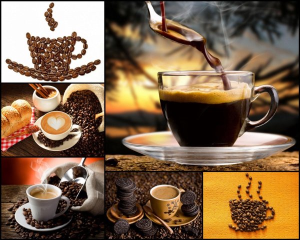 картины для кухни с кофейной тематикой