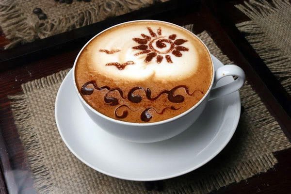 латте арт