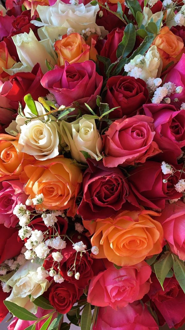 роскошные букеты цветов