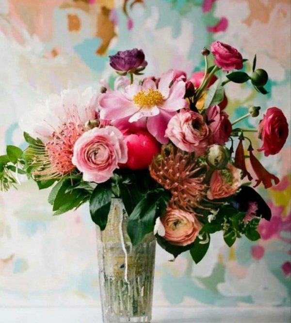 красивая цветочная композиция
