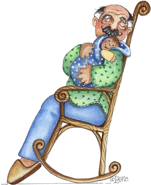 мультяшная бабушка