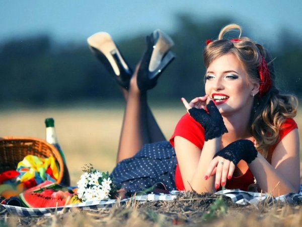 фотосессия пин ап