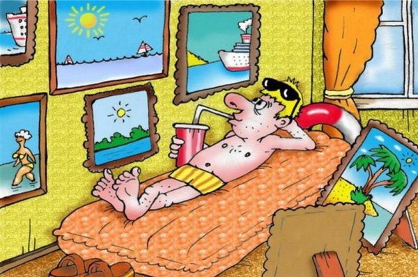 карикатура смешная