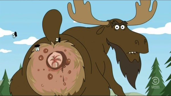 мультик про лося