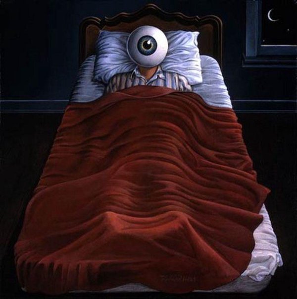 глаза страха