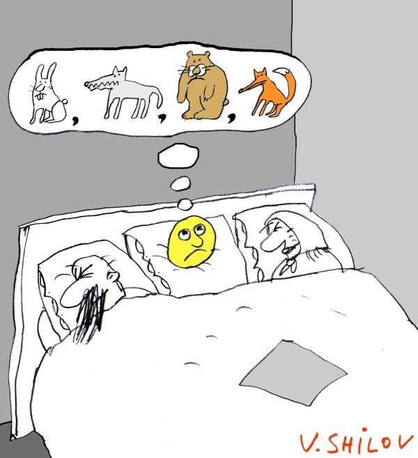 карикатуры животных