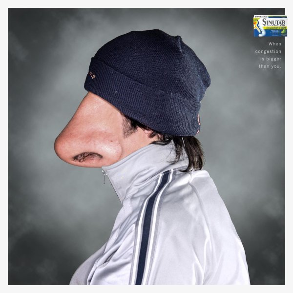 огромный нос