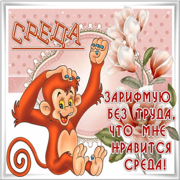 поздравление со средой