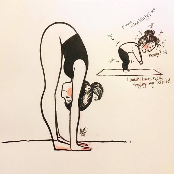 занятие йогой