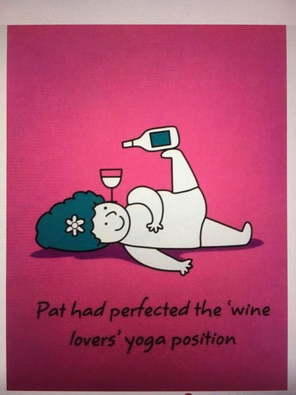 yoga for wine lovers