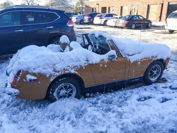 зимняя америка