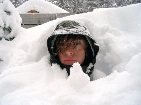 зима только началась