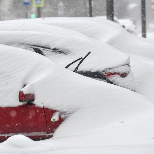 замело снегом