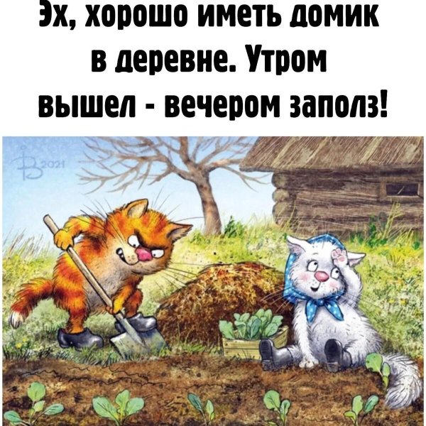 хорошо иметь домик в деревне