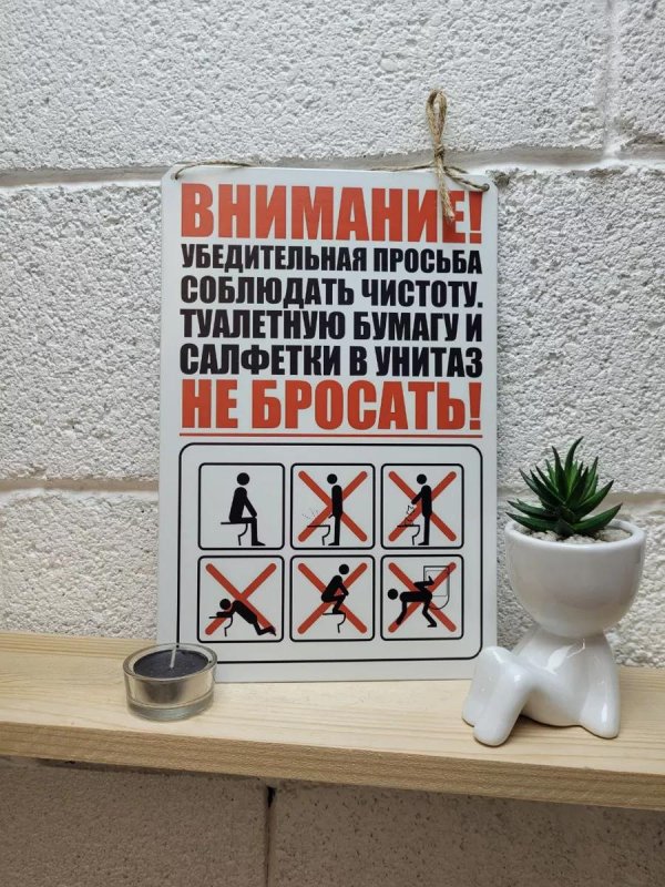 правила пользования туалето