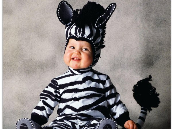 костюм зебра