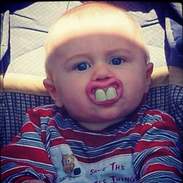 большие зубы