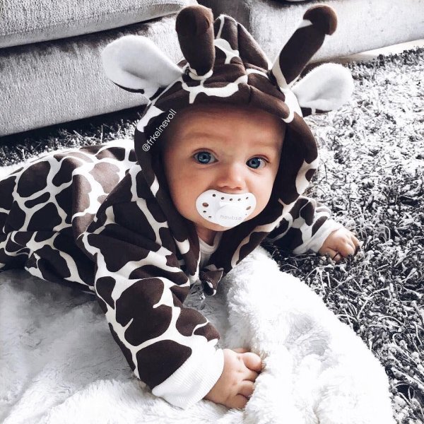 комбинезон жирафик