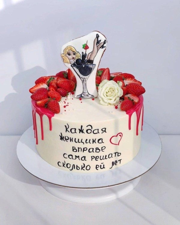 оригинальные надписи на тортах