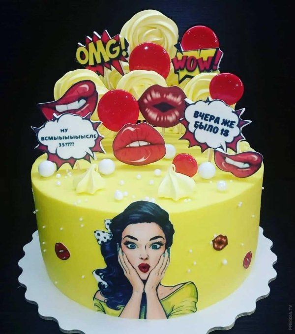 тортик для подруги