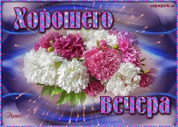 добрый вечер пионы