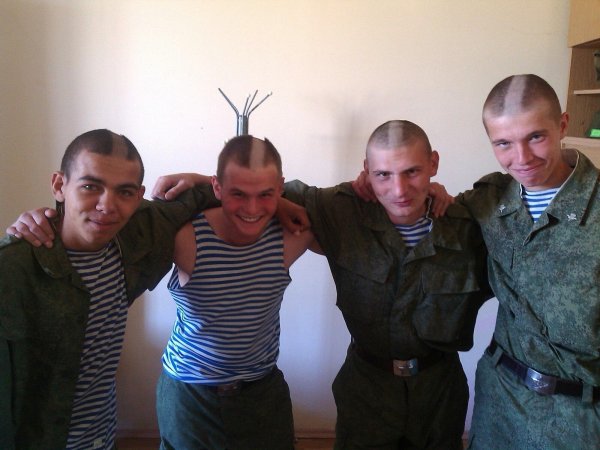 армейская прическа