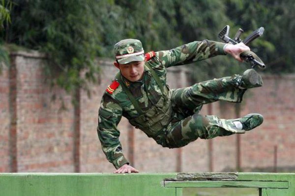 военная тренировка