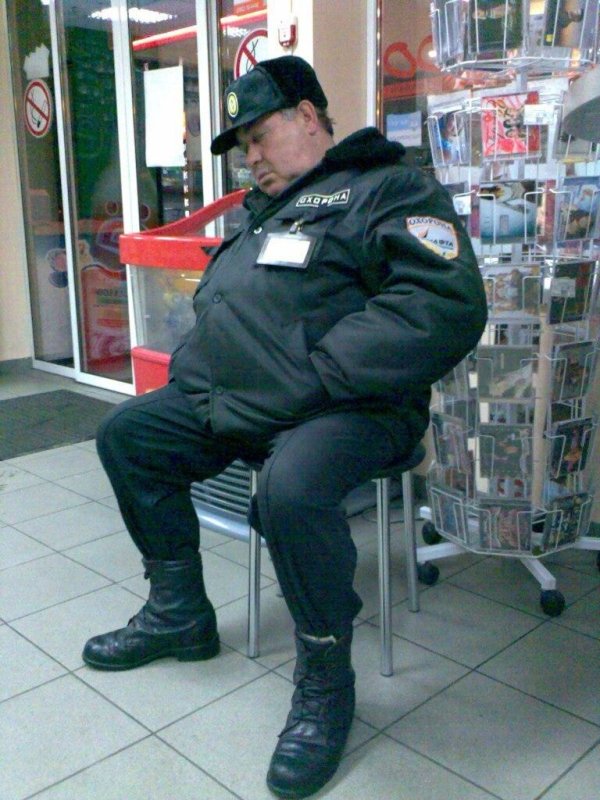 форма одежды охранника