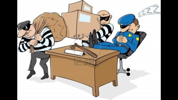 полиция мультяшная