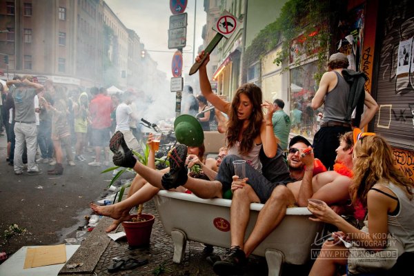 футбольные фанаты