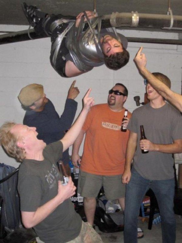 пьяная компания