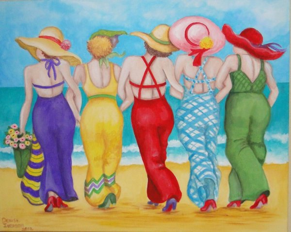 акварельная картина