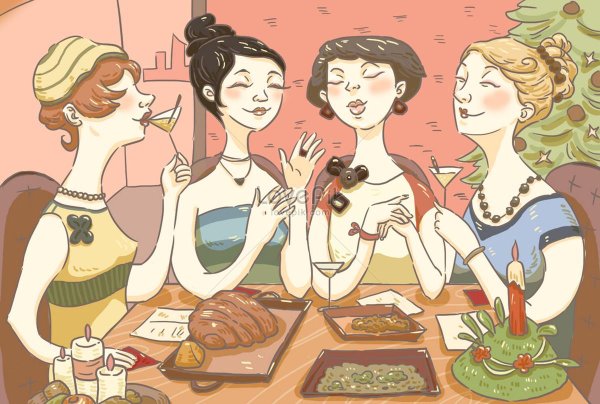 вечеринка иллюстрация